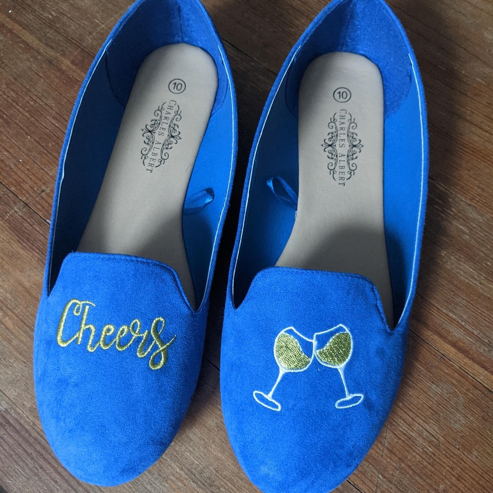 Royal Blue Flats